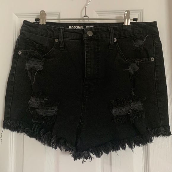 Mossimo high rise distressed jean short - Picture 1 of 2